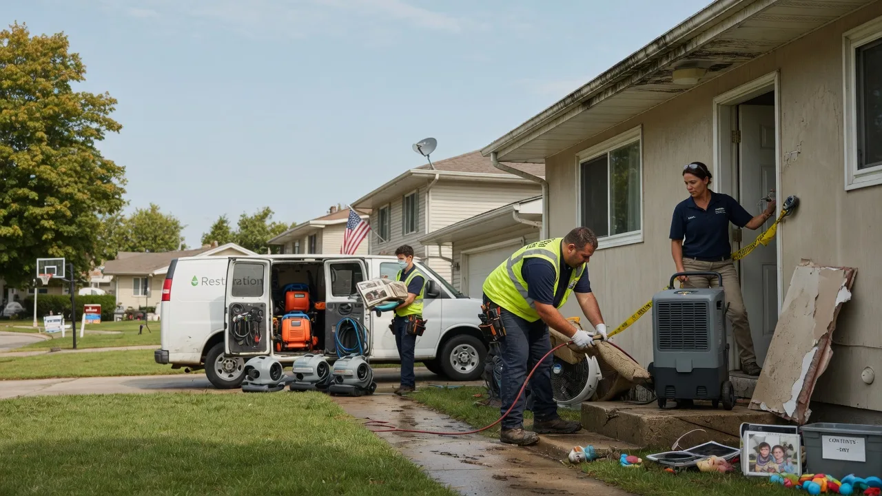 Water Damage Restoration in Sodus, MI near me